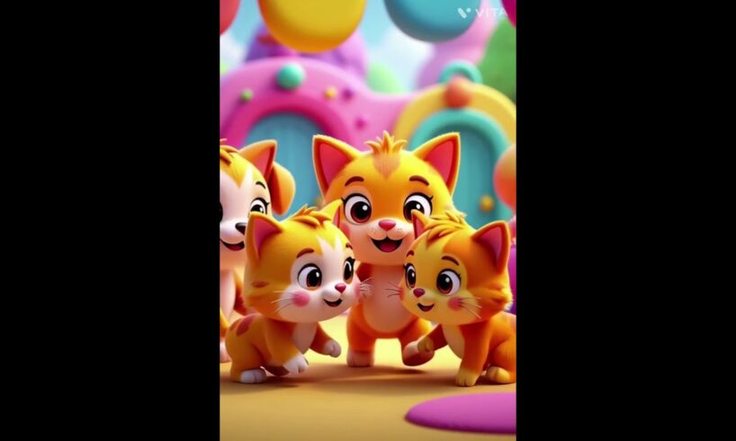 The cats are playing #cat #cartoon #funny #animals #dance