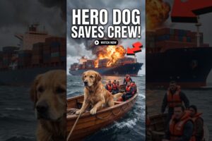 This Golden Retriever Dog Saved an Entire Ship Crew #goldenretreivers #dogrescue