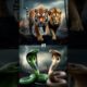 Tiger and Lion vs Wild Animals ( cobra, wolf, wild dogs, elephant, rhinos)