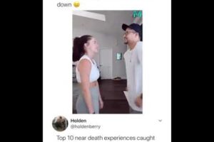 Top 10 Near Death experiences caught on camera | 2 Seconds away from her dad's beatdown
