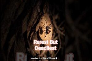 Top 22 Rarest Deadliest Black Creatures in the World | Part 1 #viral #animals #shortsfeed  #shorts