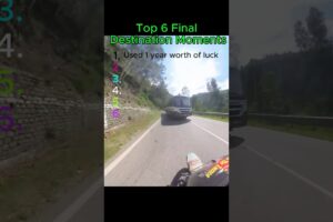 Top 6 Final Destination Almost Moments #compilation #scared #survival