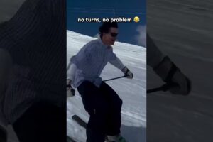Who Needs Turns? ⛷️😂