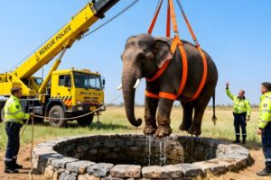 Without This Smart Dog, the Elephant Would Not Have Survived 🐕‍🦺🐘