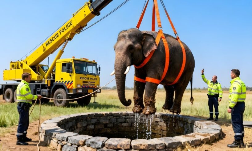 Without This Smart Dog, the Elephant Would Not Have Survived 🐕‍🦺🐘