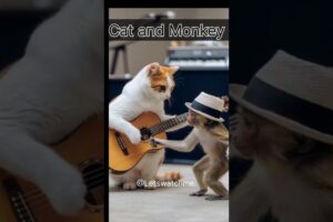 cat playing guitar #viralshort #yts #cat #nature #animals #trending #shortsfeed #funny #reel