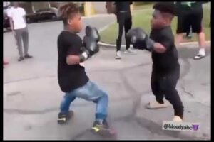 midget juice WRLD street fight in the hood - street fights - #shorts
