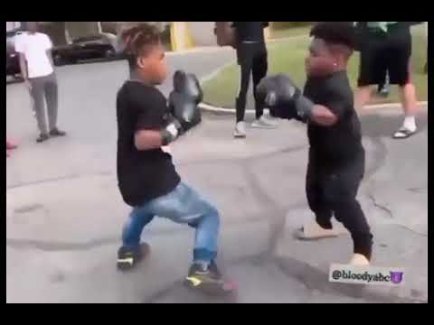 midget juice WRLD street fight in the hood - street fights - #shorts