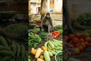 बंदर 🐒 का दुकानदारी पावर 🤣 #oms_fans#funny #thetharpuns #OMS_k_fans #comedy