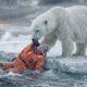 A Polar Bear Saves an Injured Old Man Lost in the Frozen Ocean | Animal Rescue Film