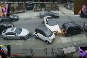 BLUR E MARZA REACTION a INSANE CAR CRASHES COMPILATION § BEST OF CANADA & USA ACCIDENT