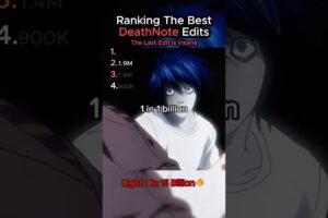 Best DeathNote Edits  #viral #anime #shorts