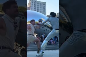 Chicago street fight ends with knockout