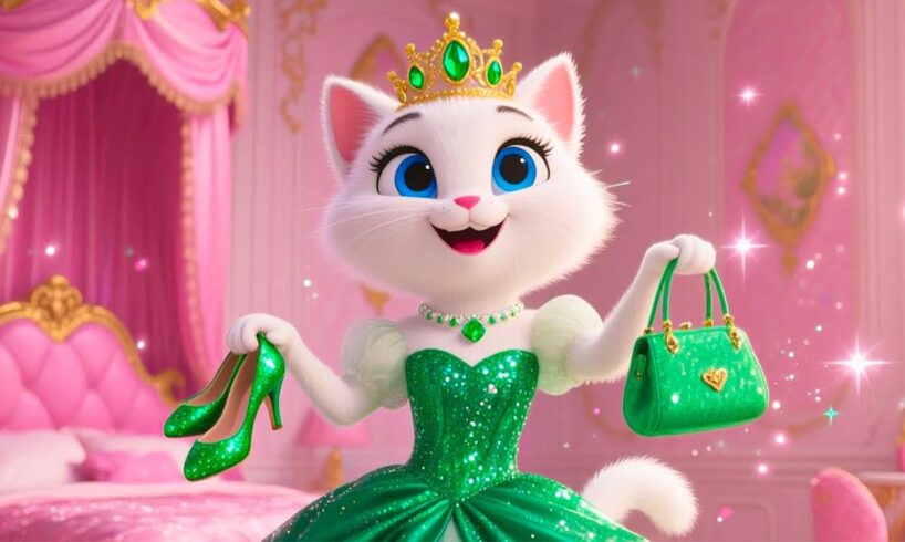 Cute Kitten Try Makeup for the First Time in life 💄👗