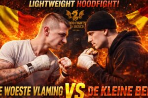 DE WOESTE VLAMING VS DE KLEINE BELG - HFDB28 #Boxing