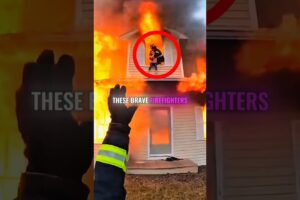 Firefighter Risks His Life to Save Her Squirrel 🐿️🔥 #shorts