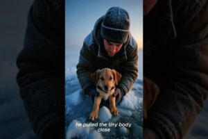 “Frozen Lake Rescue 🥶 | Brave Dog Saved from Icy Death ❤️ | Emotional Animal Rescue Story” #animals
