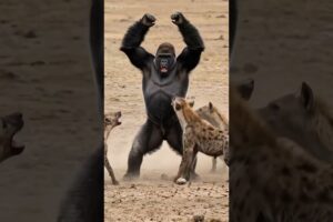 Gorilla vs EVERYTHING 🦍 Bear, Bull & Hyena Fight Compilation