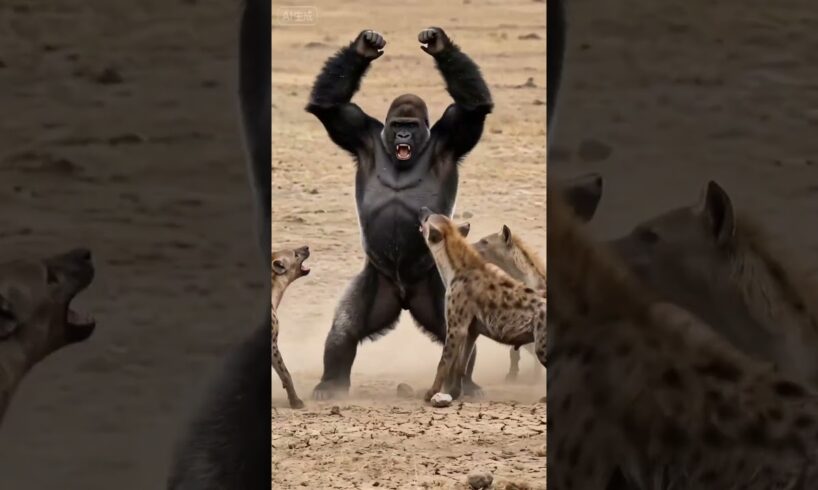 Gorilla vs EVERYTHING 🦍 Bear, Bull & Hyena Fight Compilation