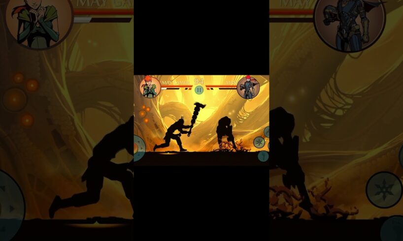 Hammer Vs May One Shot Edit (phonk Remix edit) Shadow Fight 2 #shorts #funk #remix #shadowfight2