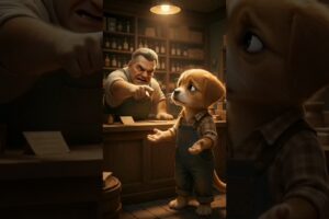 Hard Work, Hope & Pain: A Human-Like Puppy Fights for His Mother#shortsfeed #shortvideo #puppy