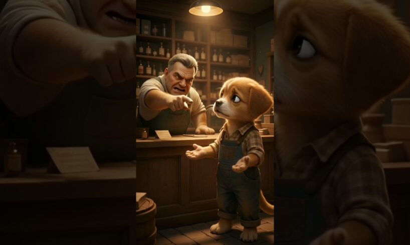 Hard Work, Hope & Pain: A Human-Like Puppy Fights for His Mother#shortsfeed #shortvideo #puppy