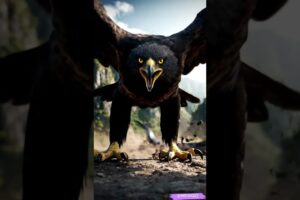 Hổ Mang Chúa Bị Tha Lên Trời Và Đại Bàng Buông Mồi Khoảnh Khắc Cuối #viral #viralvideo #viralshorts