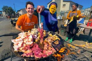 I Ate Every South African Street Food!! (Almost Failed)