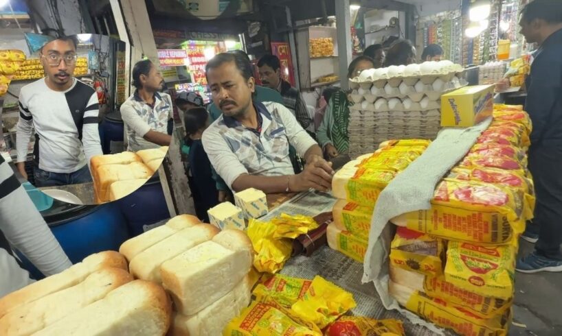 India’s Craziest Butter Bread & Tea | Kolkata Street Food