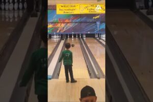Kid makes impossible bowling trick shot look easy!