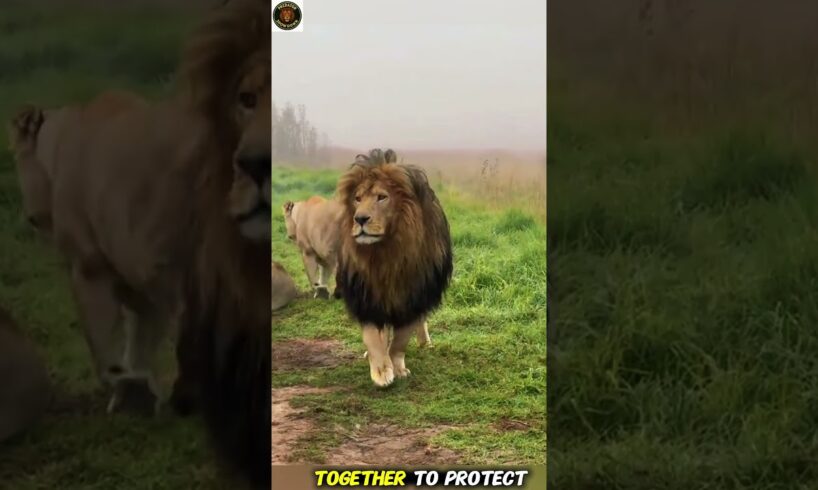Lion Pride vs Buffalo Herd | A Dangerous Battle in the Wild | Lion Attack Turns Into a Deadly Herd B