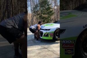 Man Shows Strength By Lifting Car | People Are Awesome #strength #extremesports #shorts