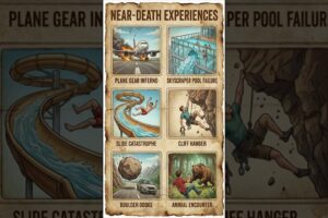 Most Terrifying NEAR-DEATH Moments Caught on Camera! 😱🔥 #shorts #edit