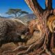 SHOCKING Lion Cannot Escape The Porcupine's Attack Porcupine Vs Lion | Animal Fight