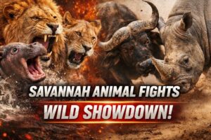 "Savannah Animal Fights