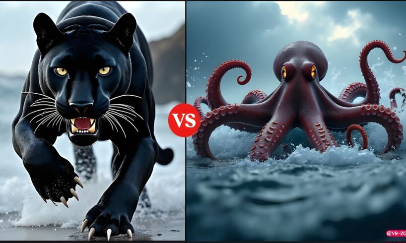 Sea Creatures vs Wild Animals | Realistic Animal Fight (4K)