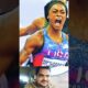 Sha'Carri Richardson World's winning track athlete🎯💯 #shacarri #extremesports #womensports #shorts