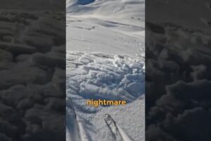 Skier Caught in Avalanche Faces Nightmare Scenario