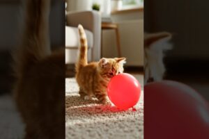 This kitten just made my day♥️#ai #cute #kitten #playtime #viral #pets