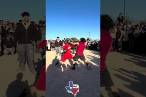 Tio fights young edgar in Eagle Pass Tx at Santi P event 😂
