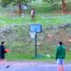 Wild Elk Plays Soccer With Kids in a Magical Moment