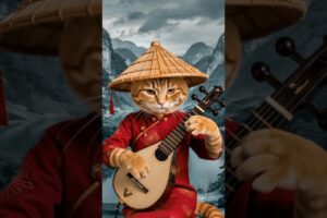 cute cat playing instrument 😍 #cute #cutepet #shortsviral #pet #cat #funny #reels #cuteanimals