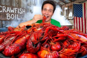 150 Pound Crawfish Boil at New Orleans’ Best Seafood Market!!