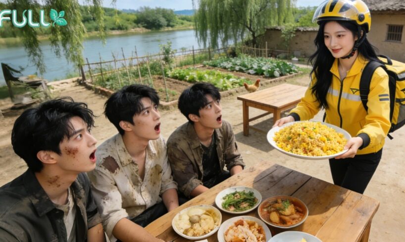 3CEOs disguised as beggars test delivery-girl daughter —unaware she spent her savings feeding them!