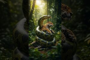 5 Insane Wild Animal Fights That Went Viral Online #shorts