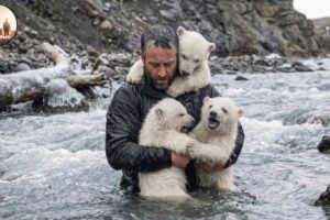 Animal Rescue: Man Risks His Life to Save Polar Bear Cubs #187