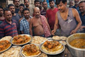 Bindas Lok Swapan Da , Street Hero Selling Paratha