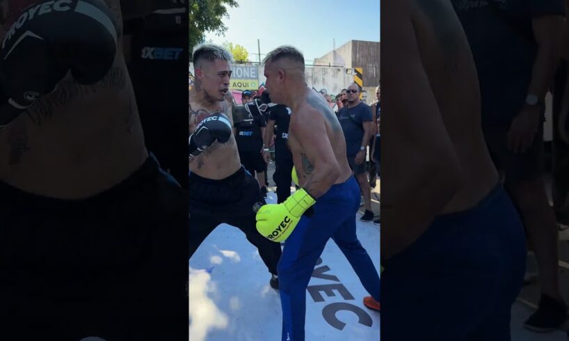 Boxeo Callejero! 🥊 Peleas intensas, locaciones únicas y pura acción en La Manada 🔥 Estás listo?