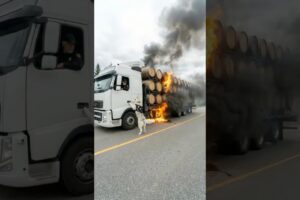 Brave K9 Dog Saved The Driver From A Disaster #dogs #rescue #animals