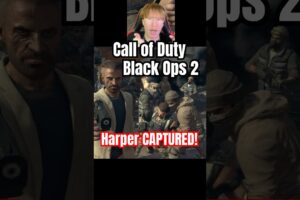 Call Of Duty: Black Ops 2 - Harper CAPTURED! | #shorts